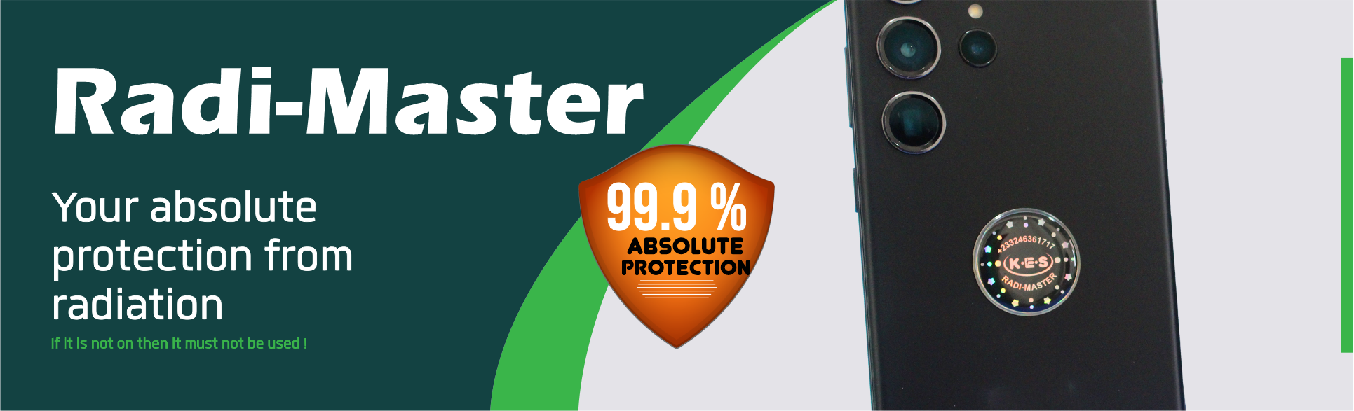 radimaster, antiradiation sticker